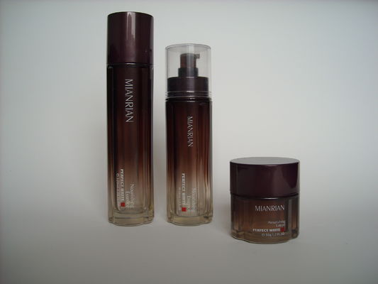 Losyon Göz Kremi için OEM 120ML 35ML 50G 30G Aplike Boş Kozmetik Cam Şişeler