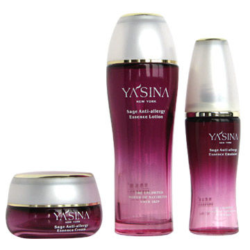 Özel 4 Ons 1 OZ Üflemeli Renkli Boş Emülsiyon Kozmetik Cam Şişeler ve Kavanozlar